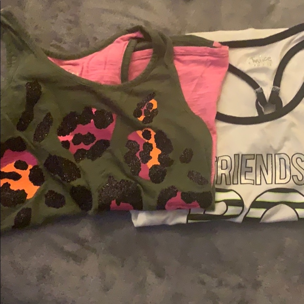 Justice size 12 tank tops